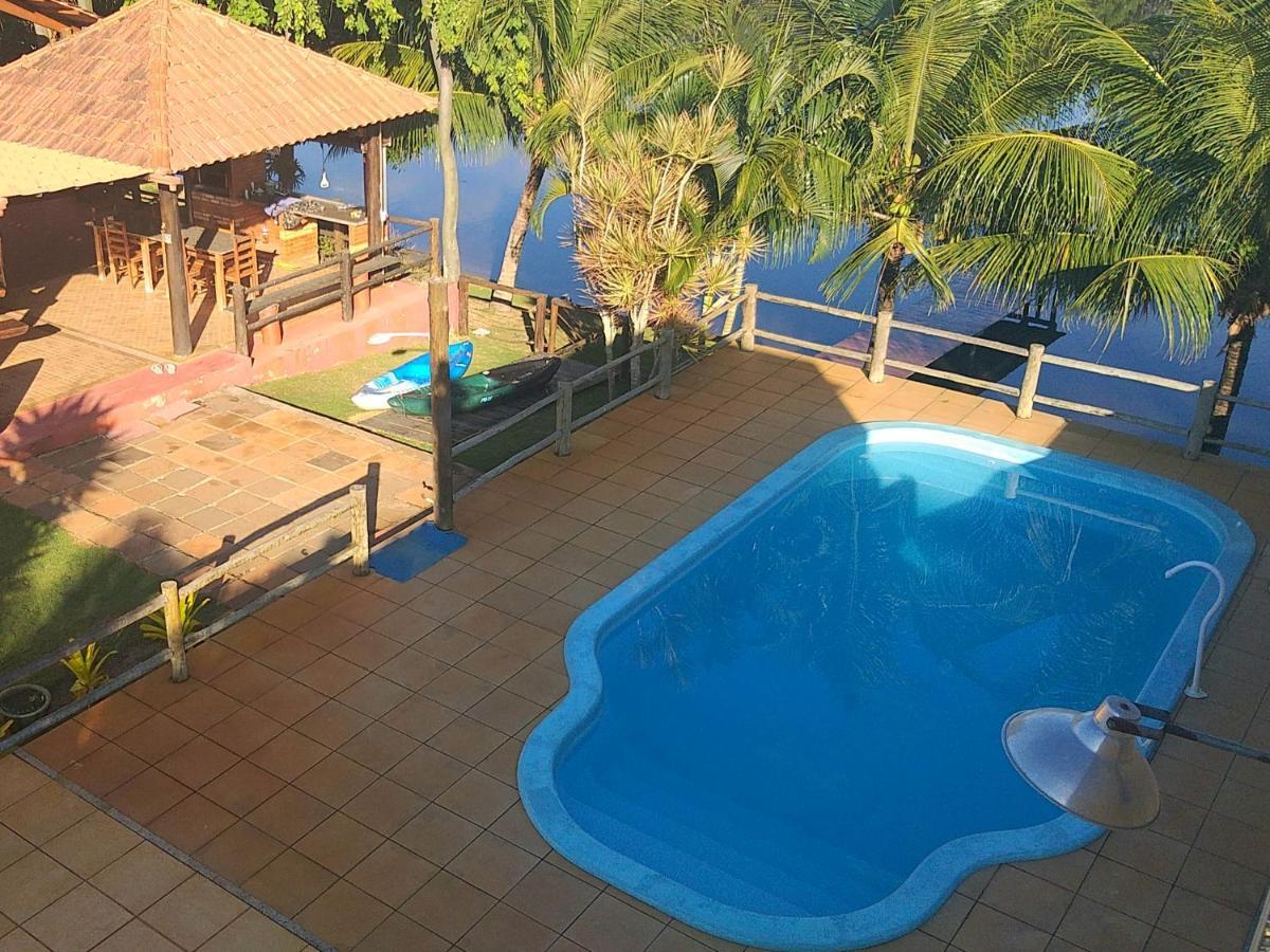 Villa Casa Amarela Beira Rio Guriri São Mateus Exterior foto