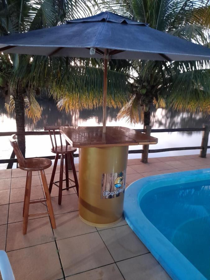 Villa Casa Amarela Beira Rio Guriri São Mateus Exterior foto