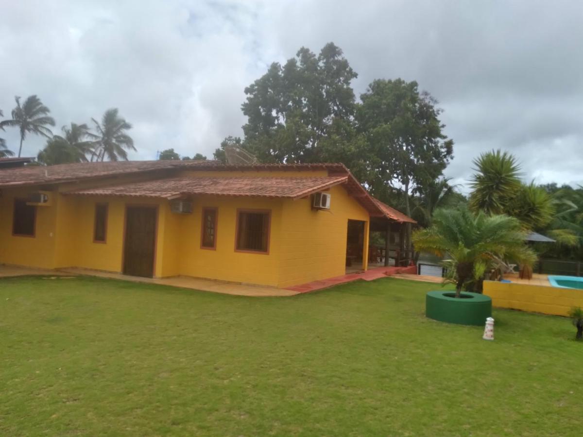 Villa Casa Amarela Beira Rio Guriri São Mateus Exterior foto